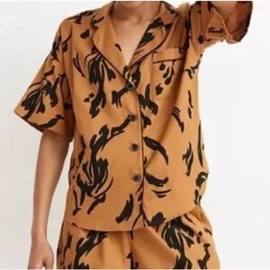 Madewell PJ Button Down Top